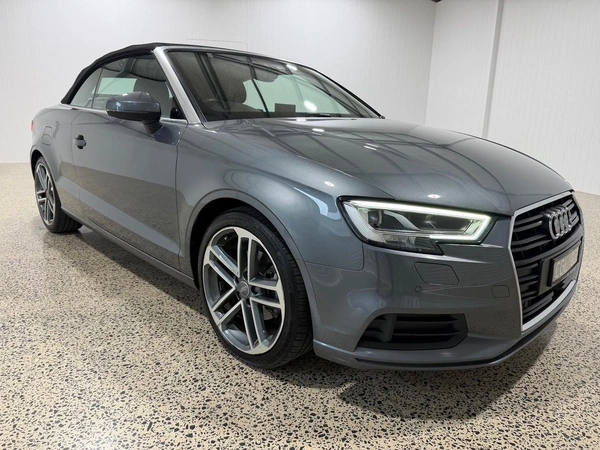 2019 Audi A3 Cabriolet Front Wheel Drive Dual-Clutch